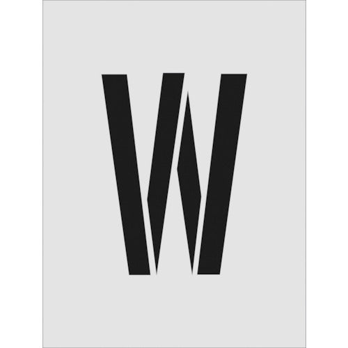 IM ステンシル W 文字サイズ250×125mm AST-W250125 1 枚