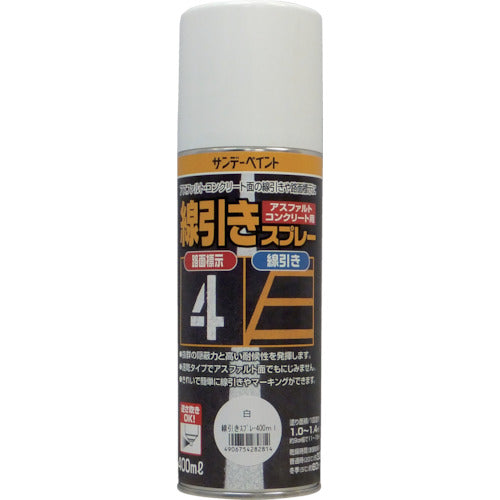 Sunday Paint Line Drawing Spray 400ml White 2001EU 1 bottle
