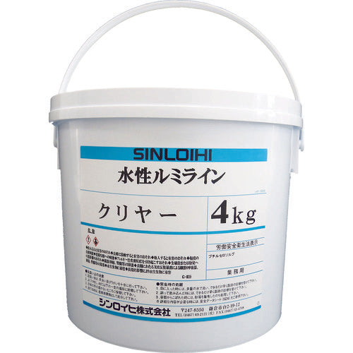 Sinloihi Water-Based Lumiline Clear 4kg 2000MX 1 can