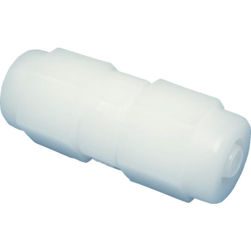 ARAM 튜브 피팅 FU 커넥터 스트레이트 폴리프로필렌(흰색)(1760-08) 적용 튜브 직경 8×12mm FCS0812PP 1개