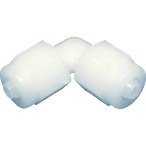 ARAM Tube Fitting FU Connector Elbow Polypropylene (White) (1762-08) Applicable Tube Diameter 8 x 12 mm FCL0812PP 1 pc