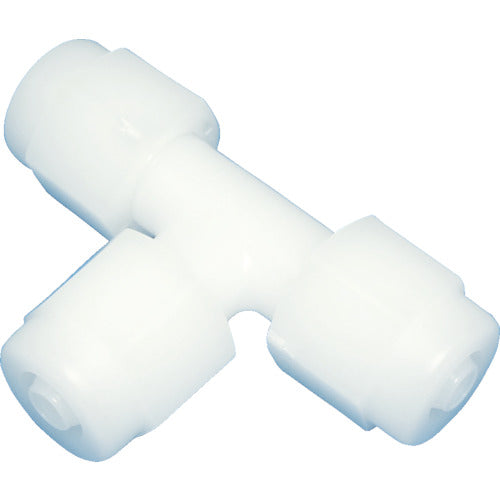 ARAM 튜브 피팅 FU 커넥터 T형 폴리프로필렌(흰색)(1764-10) 적용 튜브 직경 12×16mm FCT1216PP 1개