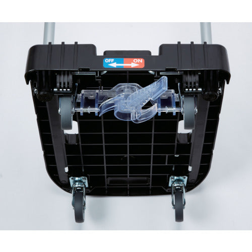 TRUSCO Plastic Cart Komawarikun Noise-reducing G Wheels 600X390 Blue with Plastic Stopper MP-6039N2-B-JS 1 Unit