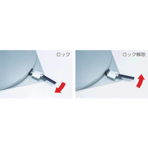 TRUSCO 회전대 원형 φ600 내하중 300kg MRB60-30S 1대