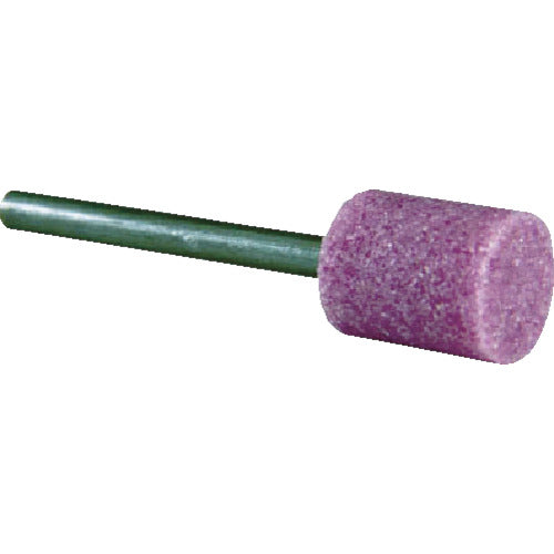 TRUSCO 에어 마이크로 그라인더 용 축 부착 숫돌 10X12X3 # 80 5025114 1 개