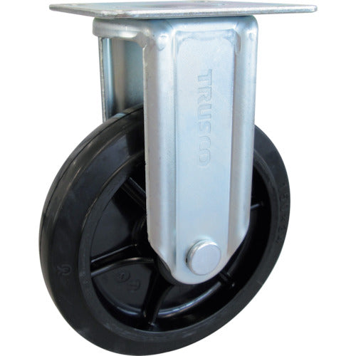 TRUSCO 하이테너용 고정 캐스터 φ150 고무차 TYNWRK-150 1개
