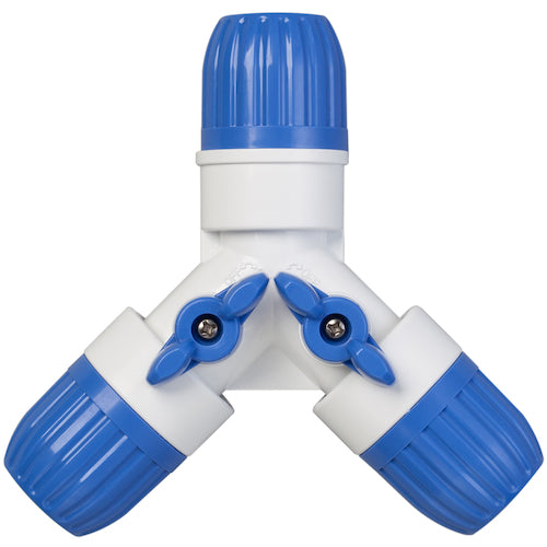 Takagi 3-way joint with cock (bare) QG098FJ 1 piece