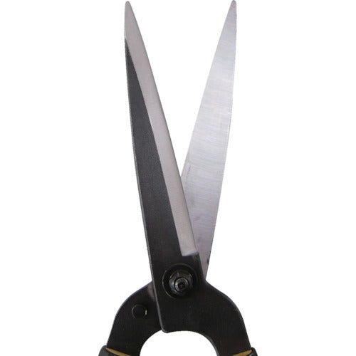 鋼典 刈込ハサミ 調質 又開(門型) 刈込鋏 尺7赤塗り柄入 B-261 1 丁