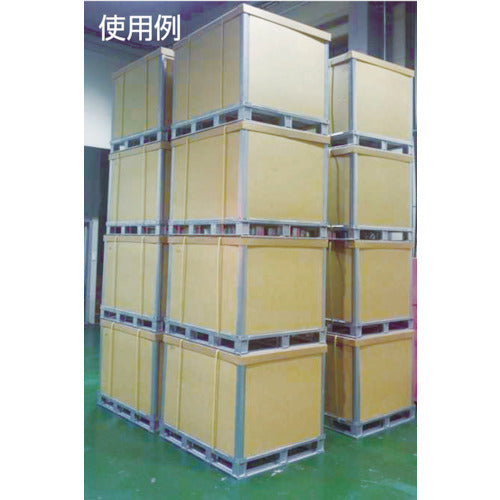 TRUSCO スクエアパレット 1100X1430X1040 TTPS5S 1 S