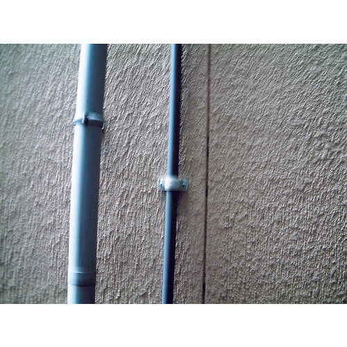 TRUSCO Resin Saddle Band VP Pipe 10A 15A Base 10 Pieces TGS-10VP-S 1 Bag