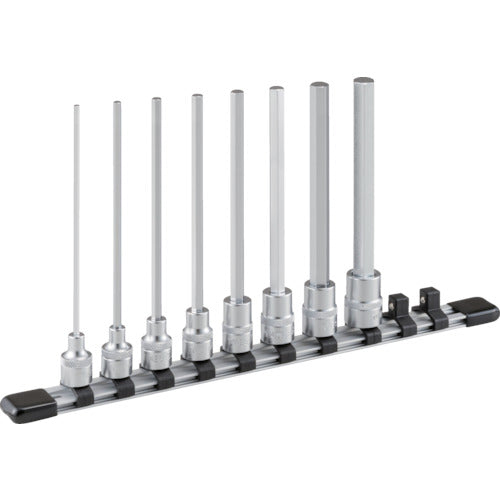 TONE Super Long Hexagonal Socket Set (with holder) 8pcs HH308LL 1 S