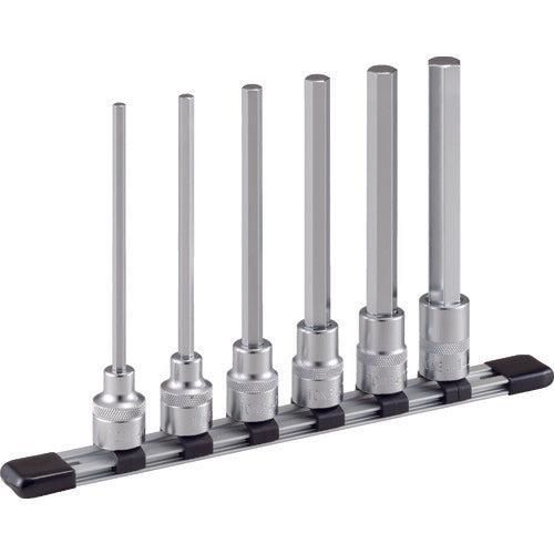 TONE Super Long Hexagonal Socket Set (with holder) 6pcs HH406LL 1 S