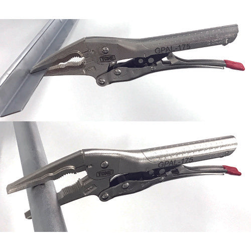TONE 오토 그립 플라이어(롱노즈 타입) 195 mm GPAL-175