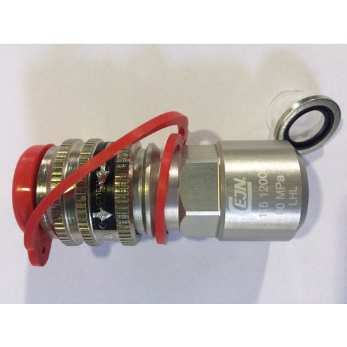 CEJN シリーズ115 カップリング フラットフェース 安全ロック機構付 G1/4メネジ 10-115-1200 1 個