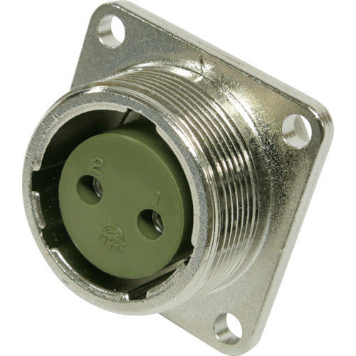SANWA 丸型コネクタ SNS−20シリーズ 2極 RSF SNS-2002-RSF 1 個