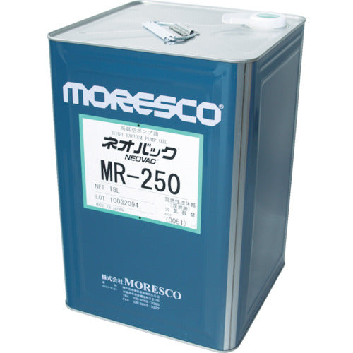 MORESCO ネオバックMR−250 4L MR-250-4L 1 缶