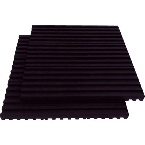 WAKI Anti-vibration Rubber A 10X100X100mm BGA-02 1 piece