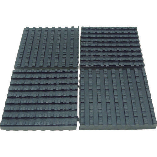 WAKI HYPER 방진 고무 10X50X50mm (4개입) EGH-001 1 PK