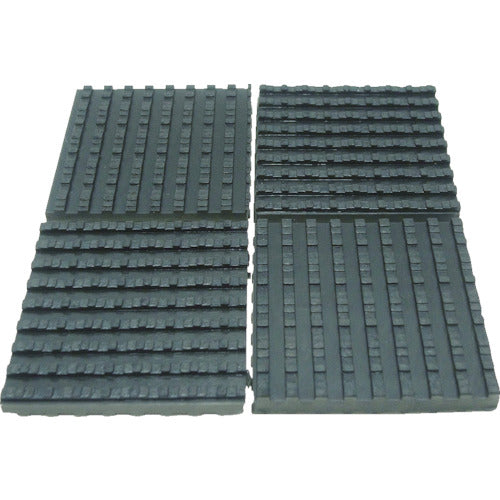 WAKI HYPER 방진 고무 10X75X75mm (4개입) EGH-002 1 PK