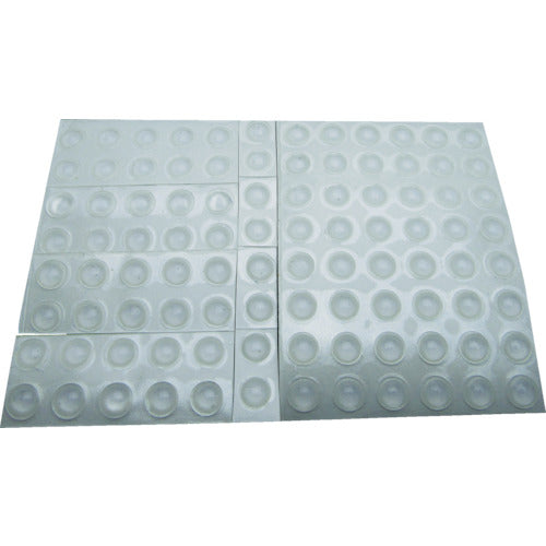 WAKI Anti-vibration material (underlay type) Soft cushion (round) Φ12.7 x 1.6 mm 50 pieces CN-1006 1 SHT