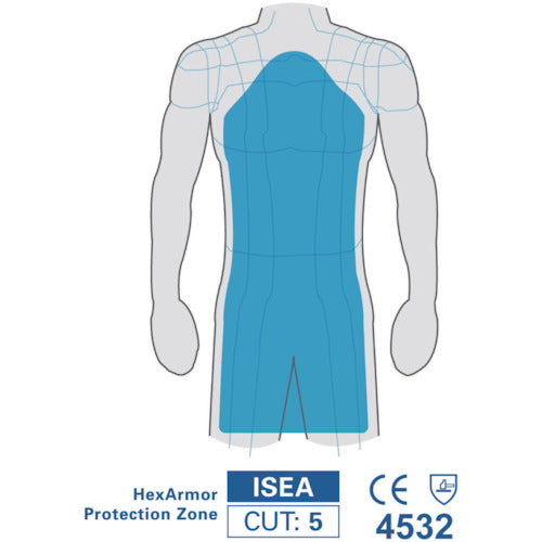HEX ARMOR 프로텍티브 앞치마 AP236 754006 1장