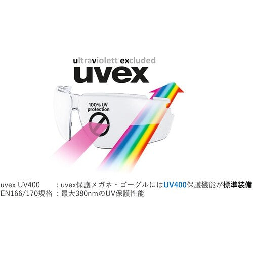 UVEX 一眼型遮光メガネ アイボ(遮光度#1.7) 9160041 1 個