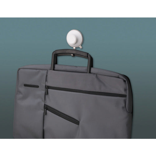 LEC プッシュ式吸盤フック(L) 耐荷重6kg H-669 1 個