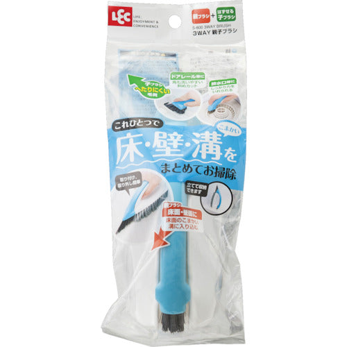 LEC 3WAY親子ブラシ S-600 1 個
