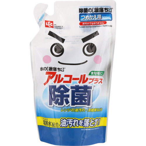 LEC Gekiochikun Refill for Antibacterial Cleansing 300ml S-660 1 bottle