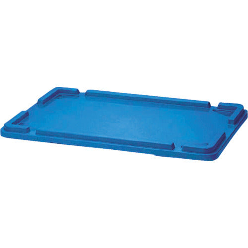 TRUSCO TS型リサイクルコンテナ用フタ ダークブルー TR-TS-F 1 枚