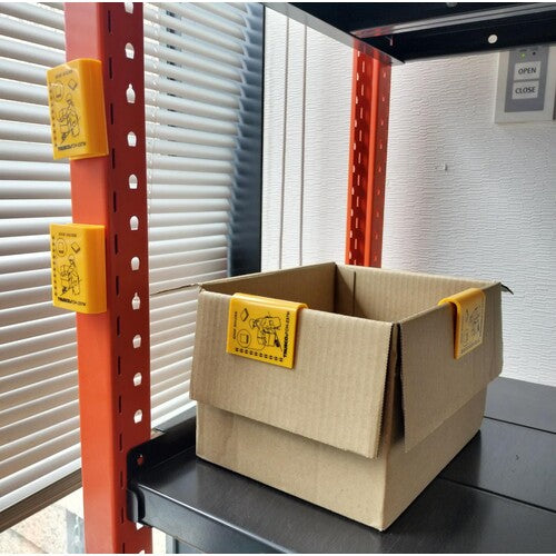 TRUSCO カートンエッジホルダー マグネット付タイプ 4個入セット TCH-237M 1 S