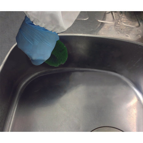 TRUSCO 타와시 브러쉬 쇼트 타입 HACCP 대응 블루 TTB-MB 1개