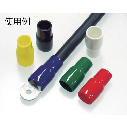 TRUSCO TCV Cap for 2.00mm2 Black 20 pieces TCV-2-BK-20 1 bag