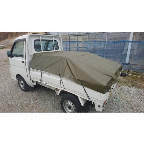 Yutakamake Color Truck Sheet 1.8m x 2.1m OD Green CTS-114 1 sheet