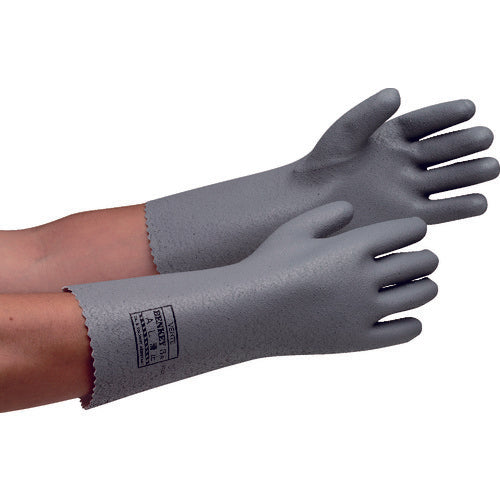 Midori Anzen Solvent and oil resistant gloves Benkei No. 3 A type with anti-slip LL BENKEY-NO3A-SUBERIDOME-LL 1 pair