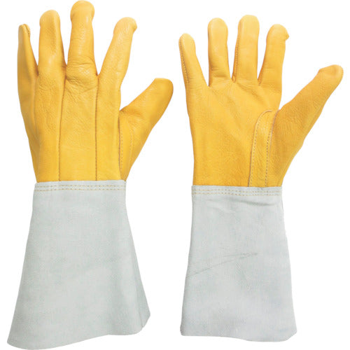Midori Anzen Welding Cowhide Gloves MT-107D-5P MT-107D-5P 1 pair
