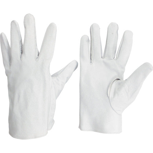 ミドリ安全 豚表革手袋 MT−14豚−白 MT-14-BUTA-W 1 双