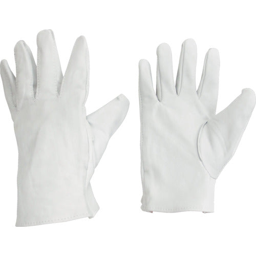 Midori Anzen Cow Leather Gloves MT-14D Cow-White MT-14D-GYUU-W 1 Pair