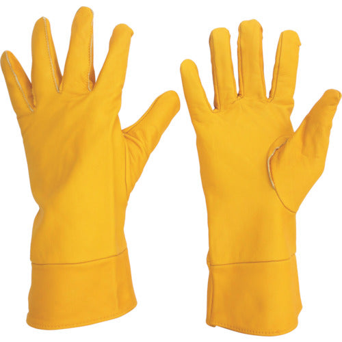 미도리 안전 소 표혁 장갑 소매 길이 타입 MT-14 기린형-황 MT-14-KIRINGATA-Y 1 쌍