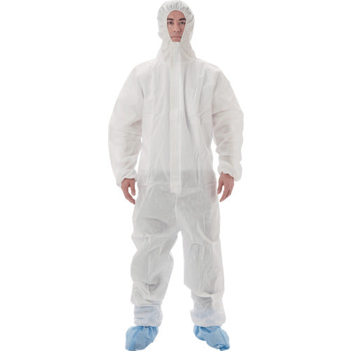 アイテックス 使い捨て保護服 マストガードA−103 適合身長170〜185cm SMMSFC 1 着