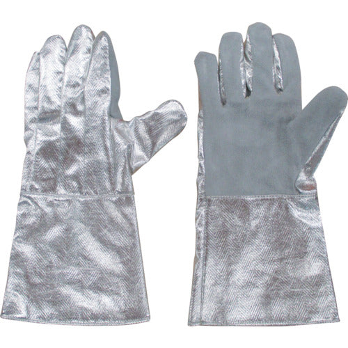 Nippon Encon Aluminum 5-finger gloves 5060 1 pair