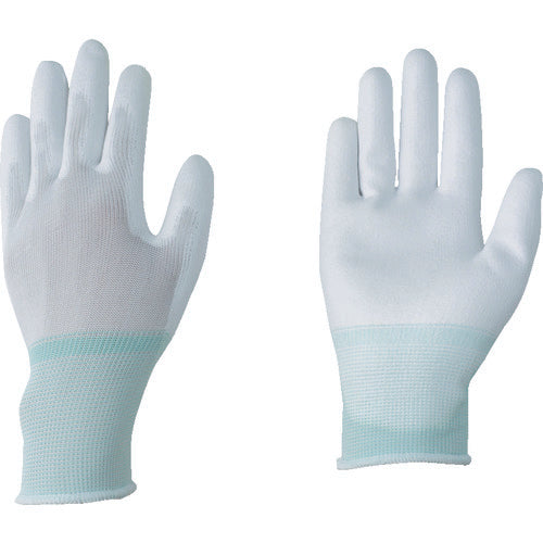 AS AP PUコート手袋オーバーロック掌S 1-2262-14 1 袋