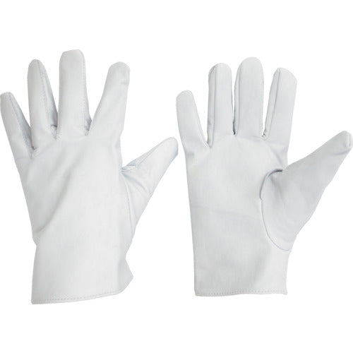 Midori Anzen Cow Leather Gloves MT-14 Cow-White MT-14-GYUU-W 1 Pair