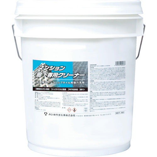 유시로 바닥용 세제 맨션 복도 전용 클리너 용량 18L 3120007721 1캔