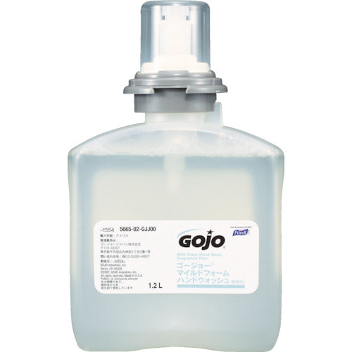 GOJO 고조 마일드 폼 핸드 워시(무향료) 1200mL(TFX용 카트리지) 5665 1개
