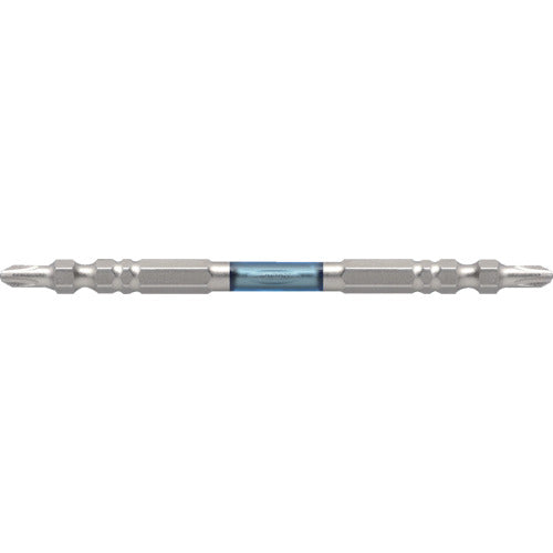 Annex Driver Bit (Torsion Type) Hyper Ryutai Bit Slim Type Double-Headed Tip + 2 x Total Length 110mm (10 Pieces) ARHS-14M-2-110 1 PK