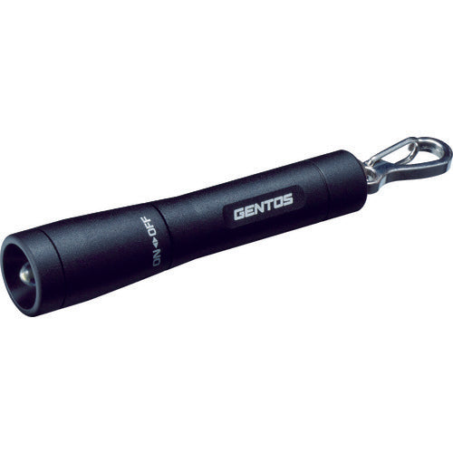 GENTOS LED penlight (battery-powered) LED keylight GK-002B Brightness 15lm Black GK-002B 1 piece