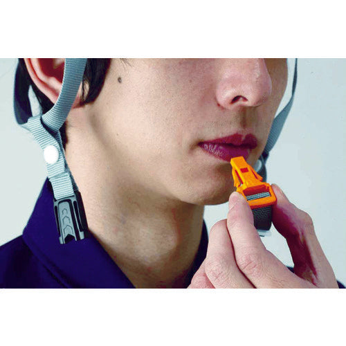 SHOWA 휘슬 버클 턱 끈 블랙 BSOR0003B 1 개