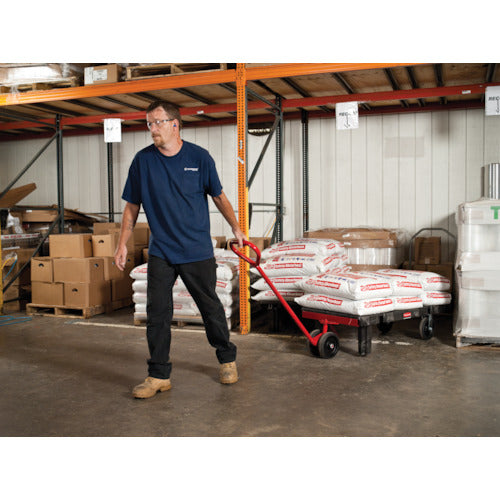 Rubbermaid Plastic Transport Cart Width 1217 x Depth 640 x Height 318 mm Uniform Load 907 kg 449407 1 unit