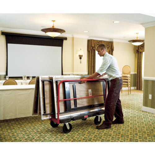 Rubbermaid Long Item Transport Vehicle Sheet and Panel Truck Length 1217 x Width 615 x Height 320 mm Handle Height 1013 mm Uniform Load 907 kg 446807 1 unit